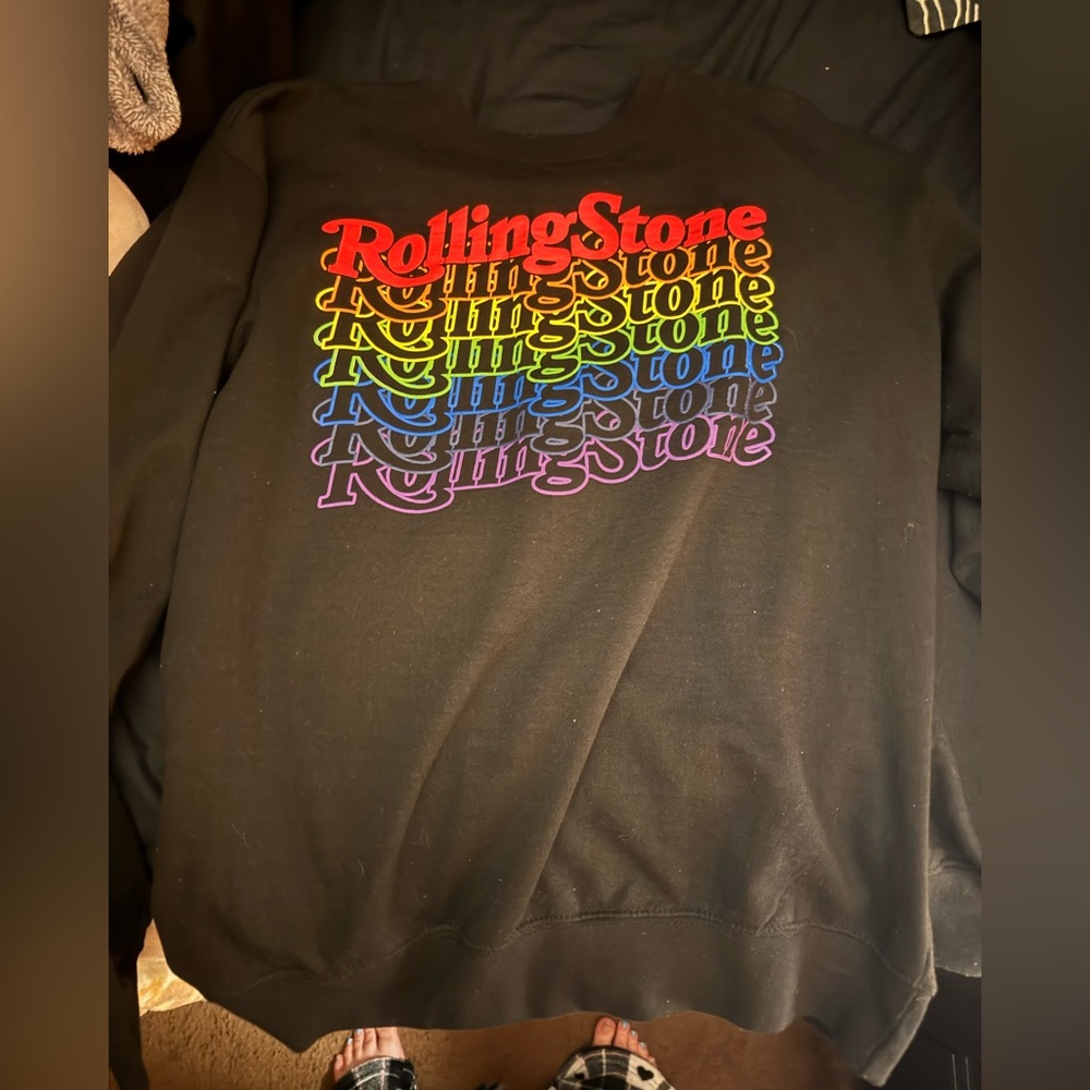 The Rolling Stones Black Cotton Blend Shirt